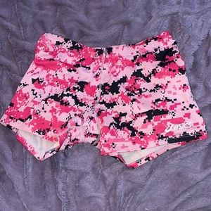 Asics medium pink cameo spandex